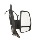 Ford Tourneo Custom MPV 2012-2017 Door Mirror Manual Fold Electric Type Heated Twin Glass With Indicator With Primed Cover Driver Side R