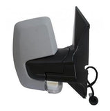 Ford Tourneo Custom MPV 2012-2017 Door Mirror Manual Fold Electric Type Heated Twin Glass With Indicator With Primed Cover Driver Side R