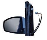 Ford C-Max MPV 2015-2019 Door Mirror Manual Fold Electric Type Heated With Indicator With Temperature Sensor With Primed Cover Passenger Side L