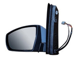 Ford Grand C-Max MPV 2015-2019 Door Mirror Power Fold Electric Type Heated No Blind Spot System With Temperature Sensor With Foot Lamp Primed Cover Passenger Side L
