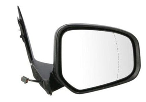 Ford Transit Connect Van 2018-2024 Door Mirror Manual Not Heated Single Glass Type Black Cover Driver Side R