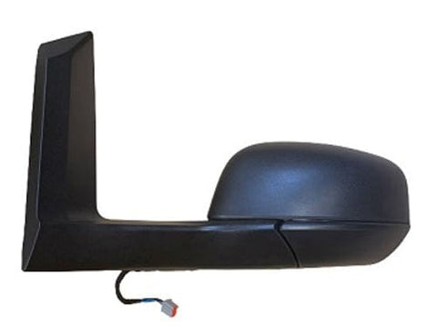 Ford Transit Connect Van 2018-2024 Door Mirror Electric Heated Manual Fold Single Glass Type Black Cover Passenger Side L