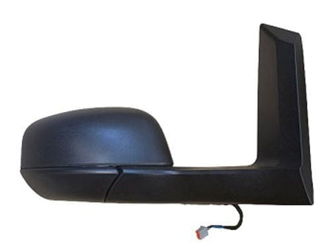 Ford Transit Connect Van 2018-2024 Door Mirror Electric Heated Manual Fold Single Glass Type Black Cover Driver Side R