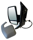 Ford Tourneo Custom MPV 2017-2023 Door Mirror Power Fold Electric Type Heated No Blind Spot System Twin Glass With Indicator With Primed Cover Passenger Side L
