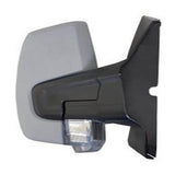 Ford Tourneo Custom MPV 2017-2023 Door Mirror Power Fold Electric Type Heated No Blind Spot System Twin Glass With Indicator With Primed Cover Driver Side R