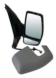 Ford Tourneo Custom MPV 2017-2023 Door Mirror Power Fold Electric Type Heated With Blind Spot System Twin Glass With Indicator With Primed Cover Driver Side R