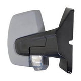 Ford Tourneo Custom MPV 2017-2023 Door Mirror Power Fold Electric Type Heated With Blind Spot System Twin Glass With Indicator With Primed Cover Driver Side R