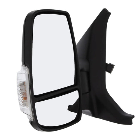 Ford Transit Van 2019- Door Mirror Power Fold Electric Type Heated Short Arm No Blind Spot System With Clear Indicator Passenger Side L