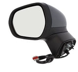 Ford Puma Hatchback 2024- Door Mirror Power Fold Electric Type Heated No Blind Spot System With LED Foot Lamp Primed Cover Passenger Side L