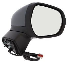 Ford Puma Hatchback 2024- Door Mirror Power Fold Electric Type Heated No Blind Spot System With LED Foot Lamp Primed Cover Driver Side R