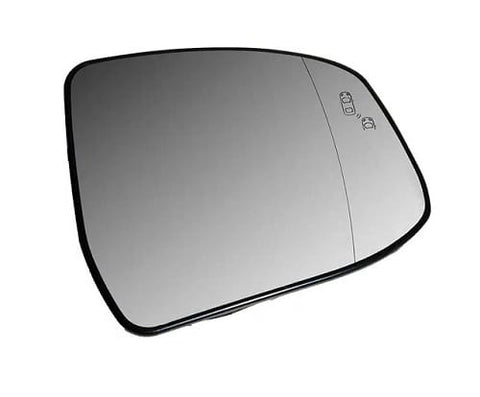 Ford Mondeo Hatchback 2010-2015 Door Mirror Glass Heated With Blind Spot System Driver Side R