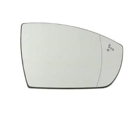 Ford Ecosport Hatchback 2014-2018 Door Mirror Glass Heated With Blind Spot System Driver Side R