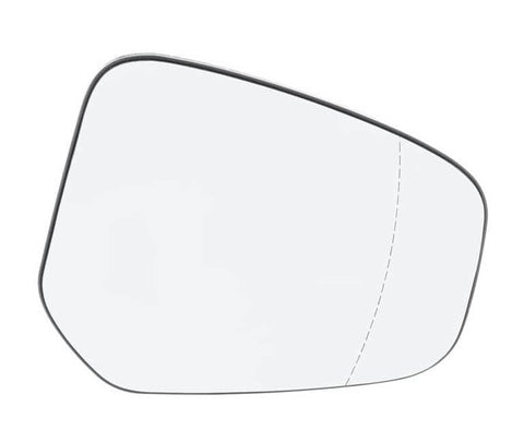 Ford Transit Courier Van 2014-2018 Door Mirror Glass Not Heated Driver Side R
