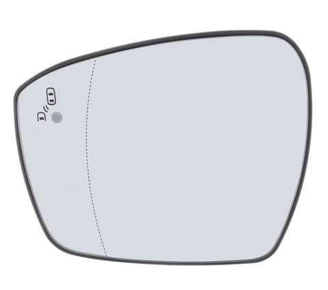 Ford Edge ESTATE 2016-2019 Door Mirror Glass Heated With Blind Spot System Passenger Side L