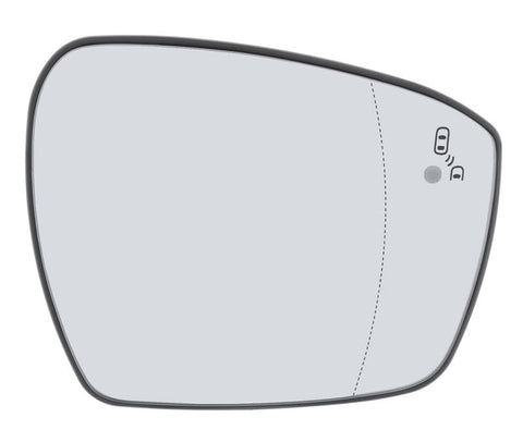 Ford Edge ESTATE 2019-2020 Door Mirror Glass Heated With Blind Spot System Driver Side R