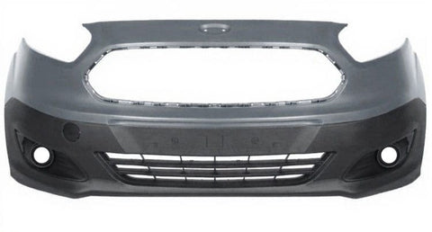 Ford Transit Courier Van 2014-2018 Front Bumper With Lamp Holes - Part Primed