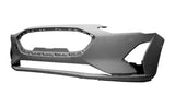 Ford Focus 5 Door Hatchback 2018-2022 Front Bumper No Sensor Holes No Wash Jet Holes With Park Assist Holes (Fits Style & Titanium & Zetec Models Only) Primed