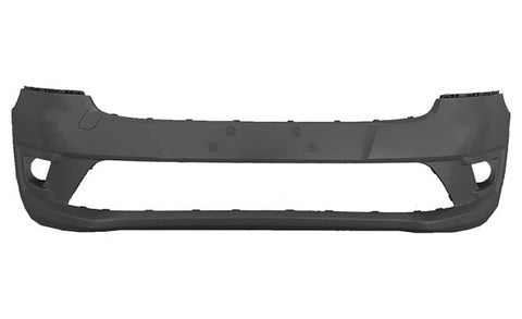 Ford Tourneo Connect MPV 2018-2022 Front Bumper No Sensor Holes With Lamp Holes No Blind Spot Holes Primed