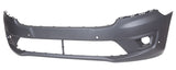 Ford Transit Connect Van 2018-2024 Front Bumper With Sensor Holes No Park Assist Holes Primed