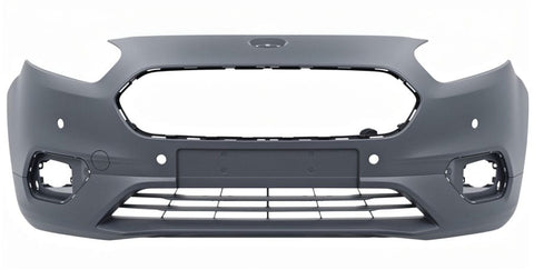 Ford Transit Courier Van 2018-2024 Front Bumper With Sensor Holes Fully Primed
