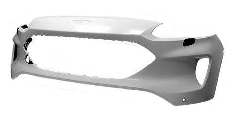 Ford Kuga Estate 2020-2024 Front Bumper With Sensor Holes With Wash Jet Holes No Park Assist Holes (Not ST-Line or Vignale Models) Primed