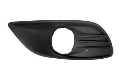 Ford Focus Saloon 2007-2011 MK2 Facelift Front Bumper Grille Outer Section With Lamp Hole (Not ST or RS or Zetec-S Models) Chrome Passenger Side L
