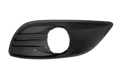 Ford Focus Cabriolet 2008-2011 Front Bumper Grille Outer Section With Lamp Hole (Not ST or RS or Zetec-S Models) Chrome Driver Side R