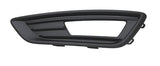 Ford Focus 5 Door Hatchback 2014-2018 MK3 Facelift Front Bumper Grille Outer Section With Lamp Hole (Fits Zetec & Style & Studio Models Only) Matt Black Passenger Side L