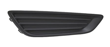 Ford Focus Estate 2014-2018 MK3 Facelift Front Bumper Grille Outer Section No Lamp Hole (Fits Zetec & Style & Studio Models Only) Matt Black Driver Side R