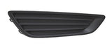Ford Focus 5 Door Hatchback 2014-2018 MK3 Facelift Front Bumper Grille Outer Section No Lamp Hole (Fits Zetec & Style & Studio Models Only) Matt Black Driver Side R