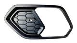 Ford Kuga Estate 2016-2020 Front Bumper Grille Outer Section With Lamp Hole (Fits ST-Line Models Only) Matt Black Passenger Side L