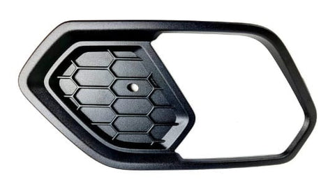 Ford Kuga Estate 2016-2020 Front Bumper Grille Outer Section With Lamp Hole (Fits ST-Line Models Only) Matt Black Passenger Side L