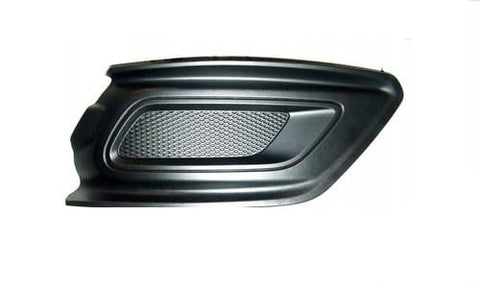 Ford Transit Custom Van 2017-2023 Front Bumper Grille Outer Section No Lamp Hole (Fits 2019 to 2023 Models Only) Textured Driver Side R