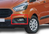 Ford Tourneo Custom MPV 2017-2023 Front Bumper Grille Outer Section With Lamp Hole (Fits 2017 to 2019 Models Only) Passenger Side L