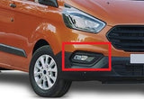 Ford Transit Custom Van 2017-2023 MK1 Facelift Front Bumper Grille Outer Section With Lamp Hole (Fits 2017 to 2019 Models Only) Driver Side R