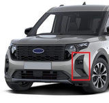 Ford Tourneo Courier MPV 2023- Front Bumper Grille Outer Section No Sensor Hole No Lamp Hole Passenger Side L