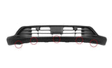 Ford Transit Courier Van 2024- Front Bumper Grille Centre Section No Sensor Holes With Trim Holes Textured
