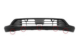 Ford Tourneo Courier MPV 2023- Front Bumper Grille Centre Section With Sensor Holes With Trim Holes Textured