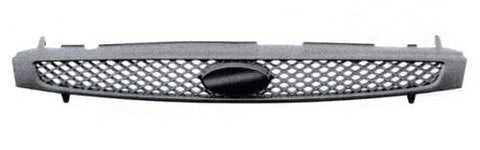 Ford Fiesta 3 Door Hatchback 2002-2005 Front Grille No Chrome Trim Type 