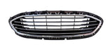 Ford Fiesta 3 Door Hatchback 2017-2022 Front Grille Slatted Design (Diesel Titanium & Titanium X & Zetec Models) Chrome
