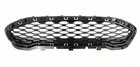 Ford Fiesta 5 Door Hatchback 2017-2022 Front Grille Honeycomb Type Gloss Black 