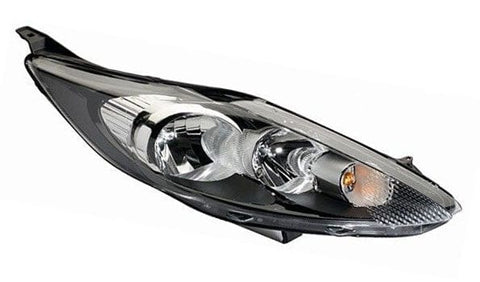 Ford Fiesta 5 Door Hatchback 2008-2013 MK7 Headlamp Black Type Driver Side R