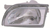 Ford Transit Van 1995-2000 Headlamp Manual Type With Plastic Lens Passenger Side L