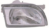 Ford Transit Van 1995-2000 Headlamp Manual Type With Plastic Lens Driver Side R