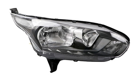 Ford Tourneo Connect MPV 2013-2018 Headlamp Halogen H7 With Clear Indicator Black Driver Side R