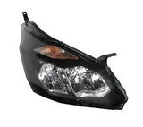 Ford Tourneo Custom MPV 2012-2018 Headlamp Halogen H7 & H15 No Cornering Lamp (Incudes Motor) Black Driver Side R