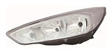 Ford Focus Estate 2014-2018 Headlamp Halogen Type With Halogen Daytime Running Lamp Chrome Passenger Side L