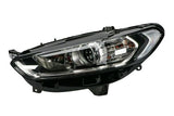 Ford Mondeo Hatchback 2015-2019 Headlamp Halogen Type H15 With Halogen Daytime Running Lamp Black Inner Passenger Side L