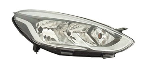 Ford Fiesta 3 Door Hatchback 2017-2022 Headlamp Halogen Type With Halogen Daytime Running Lamp Driver Side R