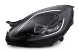 Ford Puma Hatchback 2019-2024 Headlamp Halogen H1 With LED Daytime Running Lamp Black Type Passenger Side L